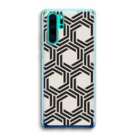Geometrisch patroon: Huawei P30 Pro Transparant Hoesje