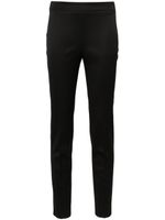 Kiton pantalon fuselé à taille élastique - Noir