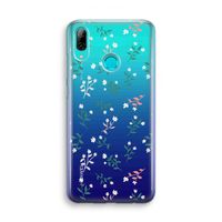 Small white flowers: Huawei P Smart (2019) Transparant Hoesje