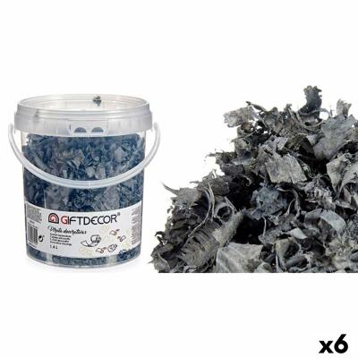 Decoratief schaafsel 1,4 L Donker grijs (6 Stuks)