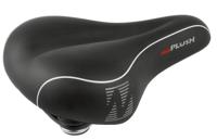 Velo zadel plush memory foam unisex zwart Velo zadel plush memory foam unisex zwart