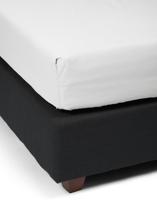 Essenza Minte White Topper Hoeslaken Satijn