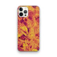 Eternal Fire: iPhone 12 Pro Transparant Hoesje