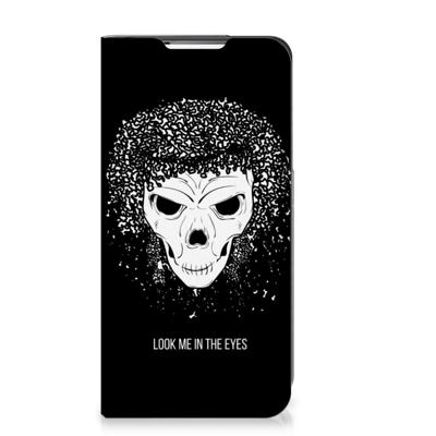 Mobiel BookCase Samsung Galaxy S22 Skull Hair Mobiel BookCase Samsung Galaxy S22 Skull Hair
