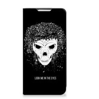 Mobiel BookCase Samsung Galaxy S22 Skull Hair