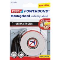 tesa ULTRA STRONG 55791-00001-00 Montagetape tesa Powerbond Wit (l x b) 1.5 m x 19 mm 1 stuk(s)