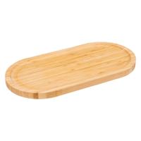 Serveerplankje voor hapjes/fingerfood? - 30 x 15 cm - bamboe hout - borrelplank - tapasplank