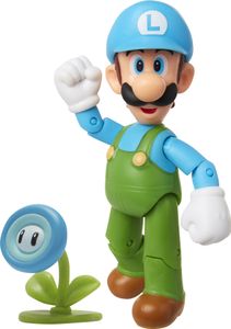 Super Mario Action Figure - Ice Luigi