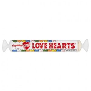 Swizzels Swizzels - Giant Love Hearts 39 Gram