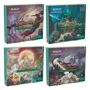 Magic the Gathering The Lord of the Rings: Tales of Middle-earth Scene Boxes Display (4) english