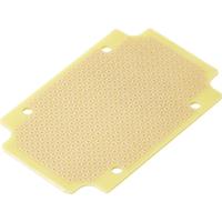 TRU COMPONENTS Experimenteer printplaat Hardpapier (l x b) 80 mm x 52 mm 35 µm Rastermaat 2.54 mm Inhoud 1 stuk(s)