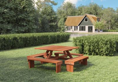 Picknicktafel vierkant II Tuindeco - Tuindeco