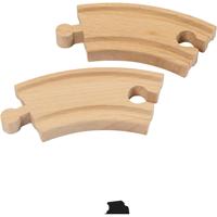 VIGA spoorweg, korte bocht, l: 9 cm, 4 stuk/ 1 doos