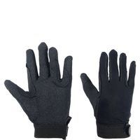 Mondoni Mini grip handschoen zwart maat:s