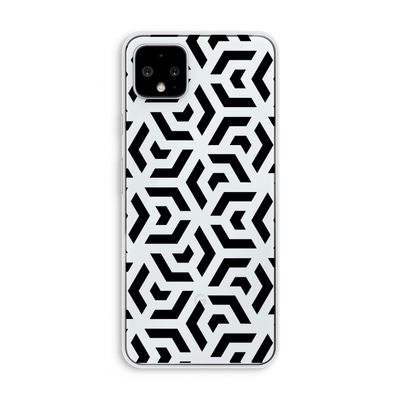 Crazy pattern: Pixel 4 XL Transparant Hoesje