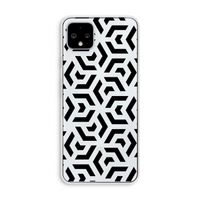 Crazy pattern: Pixel 4 XL Transparant Hoesje