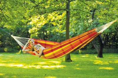 AMAZONAS AZ-1018200 hangmat 2 persoon/personen Katoen, Polyester Meerkleurig