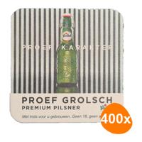 Grolsch - Bierviltjes - 400 stuks (4x 100 stuks)