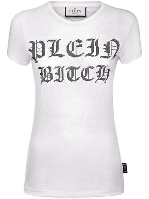 Philipp Plein t-shirt Sexy Pure Gothic Plein à ornements - Blanc