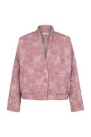 Estella jacquard jacket - vintage berry - 13381