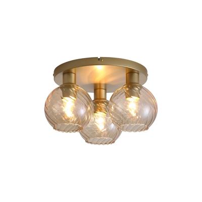 Searchlight PlafondlampRadiance 3-lichts goud - 44521CP