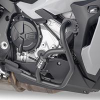 GIVI Valbeugel, Valbeugels voor de moto, TN5138 Zwart gepoedercoat staal onderzijde