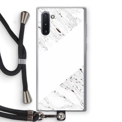 Biggest stripe: Samsung Galaxy Note 10 Transparant Hoesje met koord