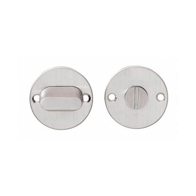 Intersteel WC-sluitingTira plat RVS Ø 5cm zonder venster - 0035.340999