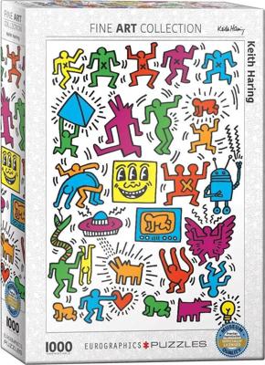 Collage - Keith Haring Puzzel 1000 Stukjes