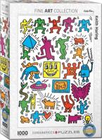 Collage - Keith Haring Puzzel 1000 Stukjes