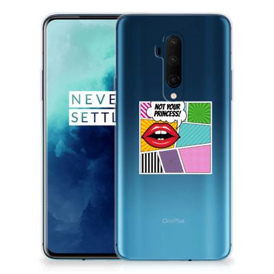 OnePlus 7T Pro | Sillicone Back Cover | Popart Princess OnePlus 7T Pro | Sillicone Back Cover | Popart Princess