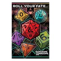 Dungeons & Dragons Poster Pack Roll Your Fate 61 x 91 cm (4) - thumbnail