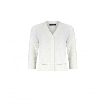 Roberto Sarto - Wit | Dames | Vest | Wit | 48 | regular | Kamst mode