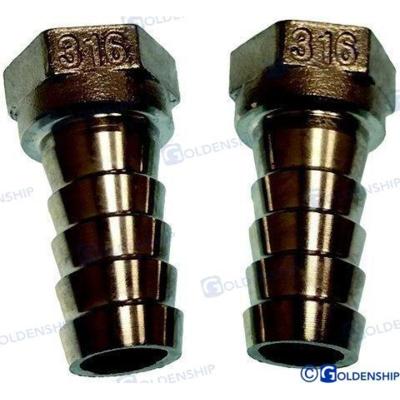Entronques acero inoxidable GS30510 - ENTRONQUE HEMBRA INOX 1/2 - 20 (2