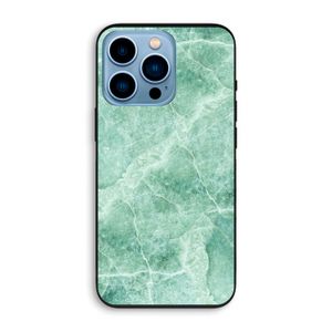 Groen marmer: iPhone 13 Pro Biologisch afbreekbaar hoesje