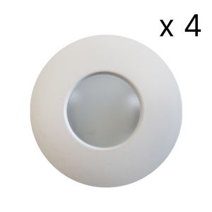 NJOY verlichtingsset met 4 LED spots 83mm 5W wit