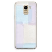 Square pastel: Samsung Galaxy J6 (2018) Transparant Hoesje Square pastel: Samsung Galaxy J6 (2018) Transparant Hoesje