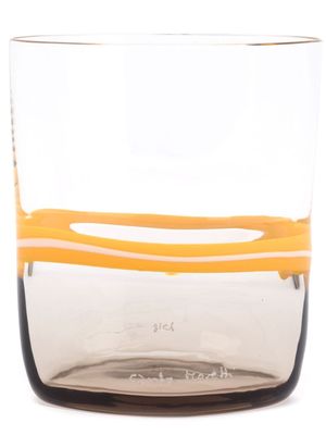Carlo Moretti verre Bora - Jaune
