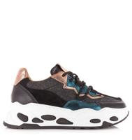 DWRS - Neptunus denim sneakers Leer Dames