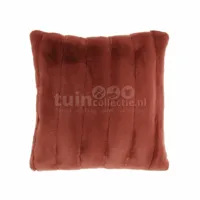 Sierkussen Norah 45x45cm Marsala
