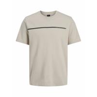 Heren-T-Shirt met Korte Mouwen Jack & Jones JCOFUSION FULL BRANDING 12273120 Grijs - Maat: L
