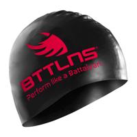 BTTLNS Absorber 2.0 siliconen badmuts Onyx zwart/rood