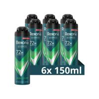 Rexona Rexona Deospray Men - Quantum Dry 150 ml. NL/FR 6 x Voordeelpak
