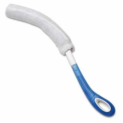 Etac - Beauty Badspons met gebogen steel - Zacht schuimrubber spons - Lengte: 38cm