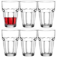 Bormioli Rocco Drinkglazen/Waterglazen - tumbler - 6x stuks - glas - 360 ml