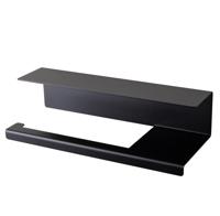 LIROdesign keukenrolhouder Stockholm zwart - 375 mm - per stuk