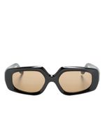 Lapima lunettes de soleil Joana à monture carrée - Noir