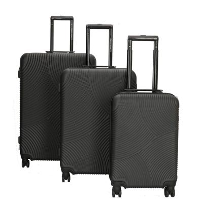 Louisville 3-delige Kofferset Black