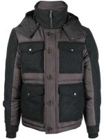 Canali doudoune à capuche - Gris Canali doudoune à capuche - Gris