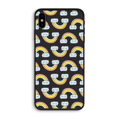 Regenboog: iPhone XS Biologisch afbreekbaar hoesje